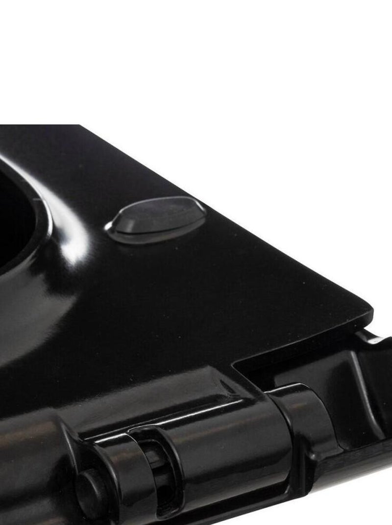 Abattant WC Softclic ultra fin noir Noir - Kiabi
