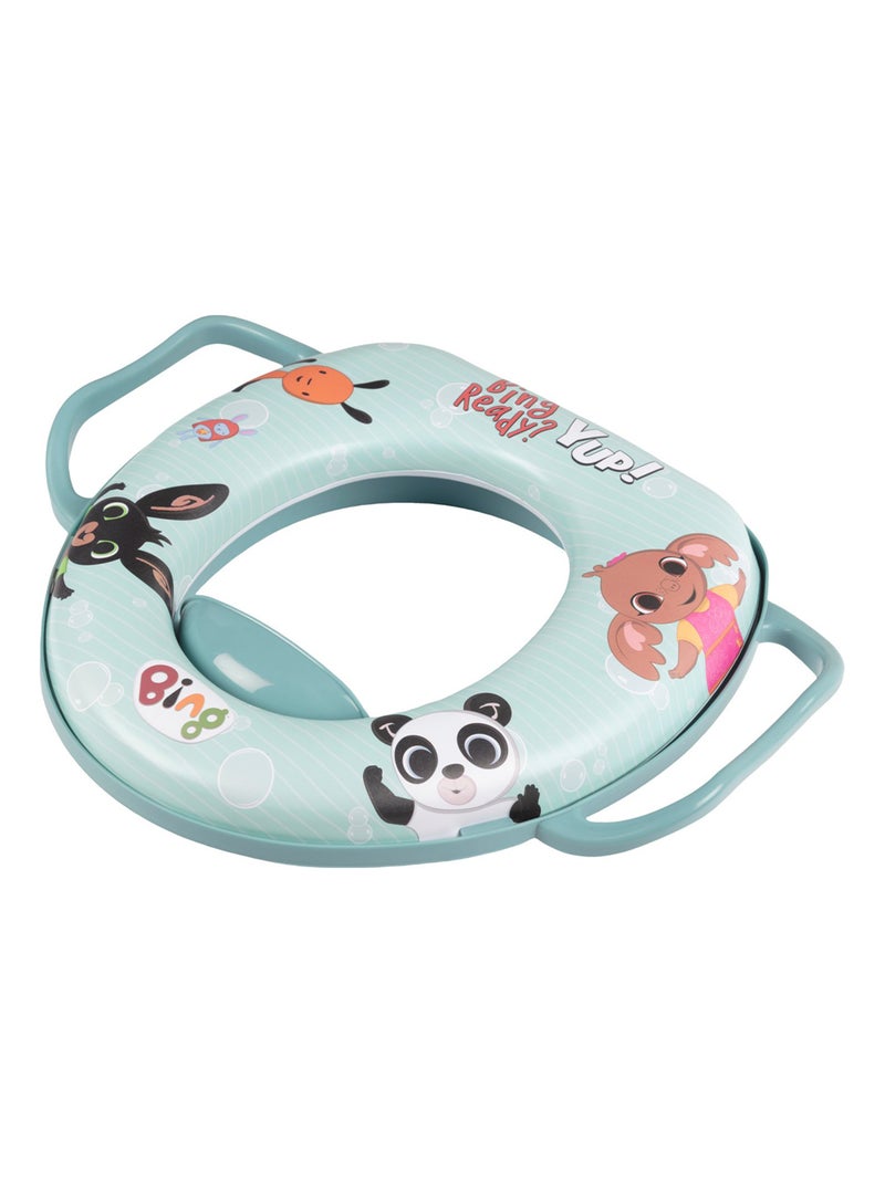 Abattant WC souple avec poignées - Bing - pour enfants Blanc - Kiabi