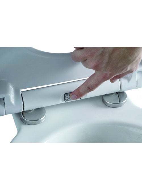Abattant WC Thermodur Garden 44 x 37 cm feuillage – Guy Levasseur - Kiabi