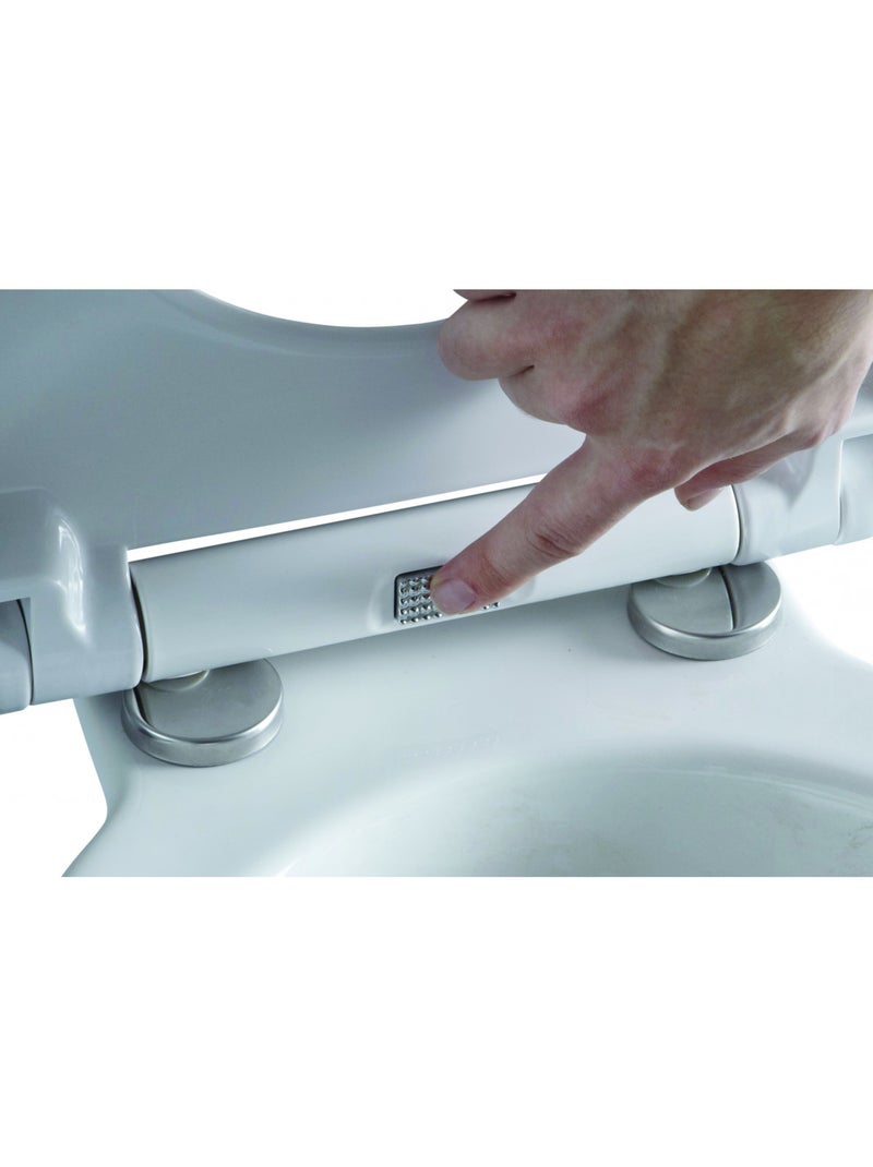 Abattant WC Thermodur Garden 44 x 37 cm feuillage – Guy Levasseur Vert/Blanc/Orange - Kiabi