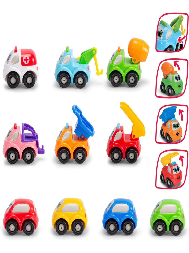 ABC City Worker voiture (7 cm) Multicolore - Kiabi