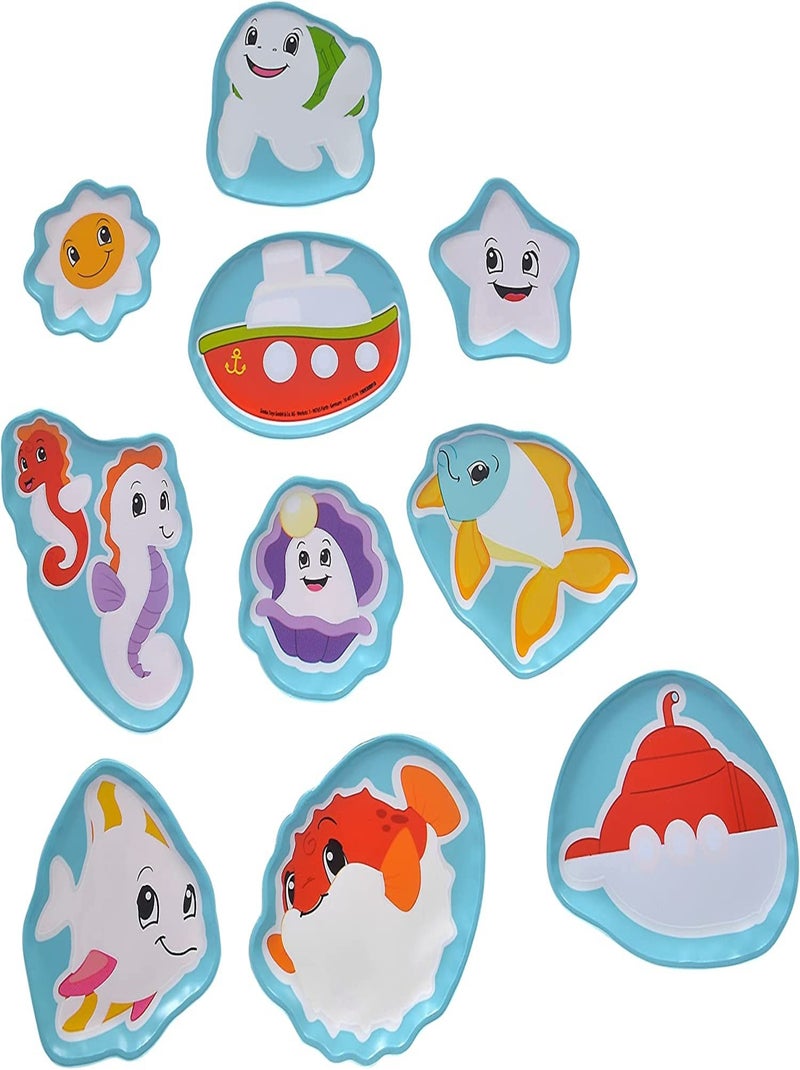 Abc Puzzle De Bain Animaux - Abc Multicolore - Kiabi