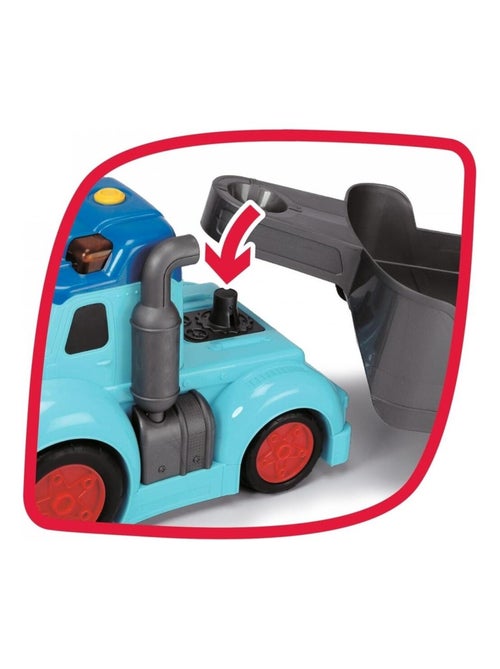 ABC Teddi Trucker 60cm avec son et lumière - Kiabi