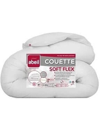 Abeil couette chaude aerelle® soft flex - 240 x 260 - blanc