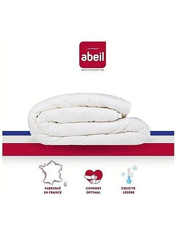 Abeil couette légère nuage de douceur 200x200 cm blanc