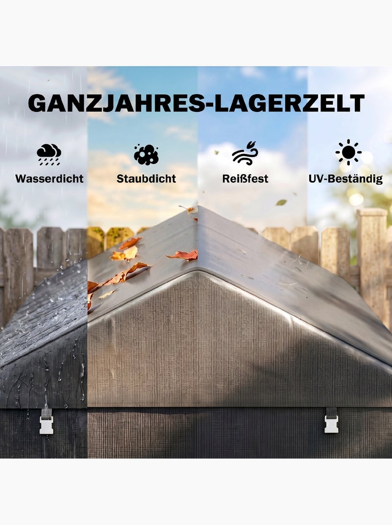 Abri de jardin extérieur Gris - Kiabi