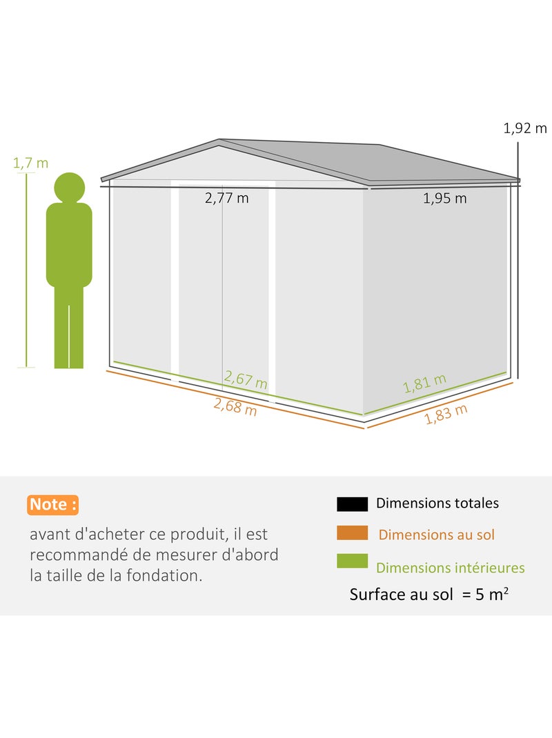Abri de jardin Marron - Kiabi