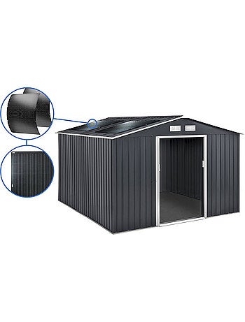 Abri de jardin métal -