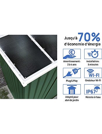 Abri de jardin métal -