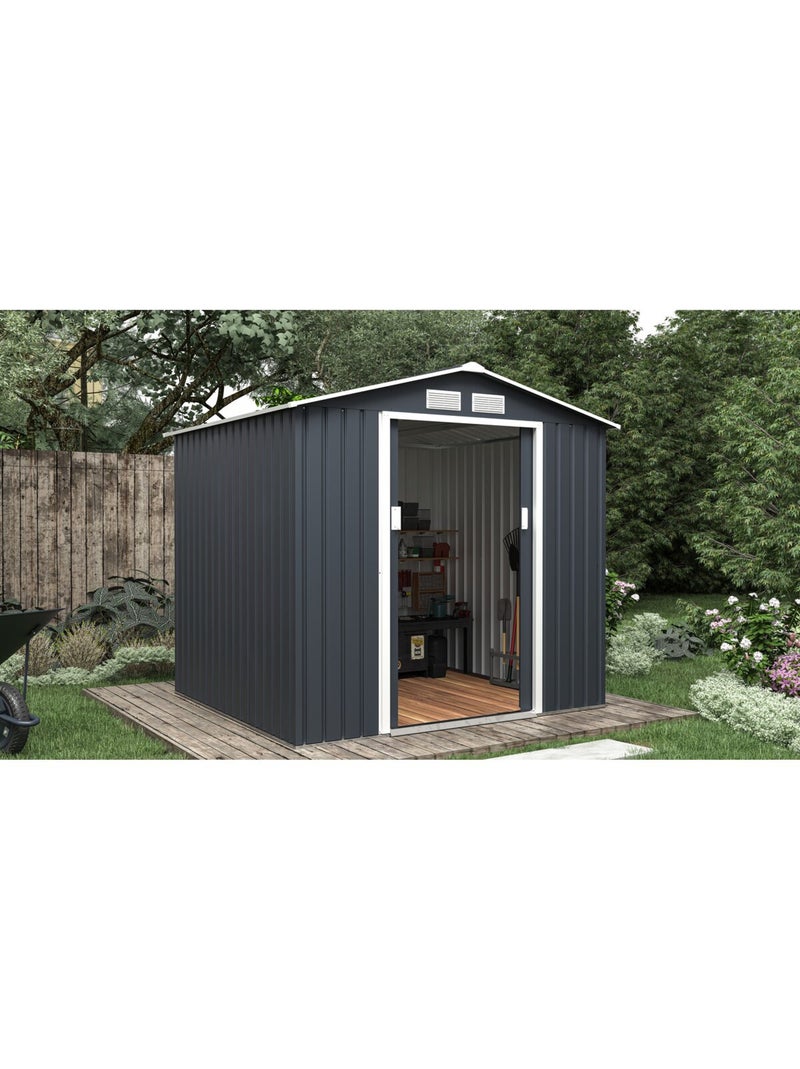 Abri de jardin métal Gris - Kiabi