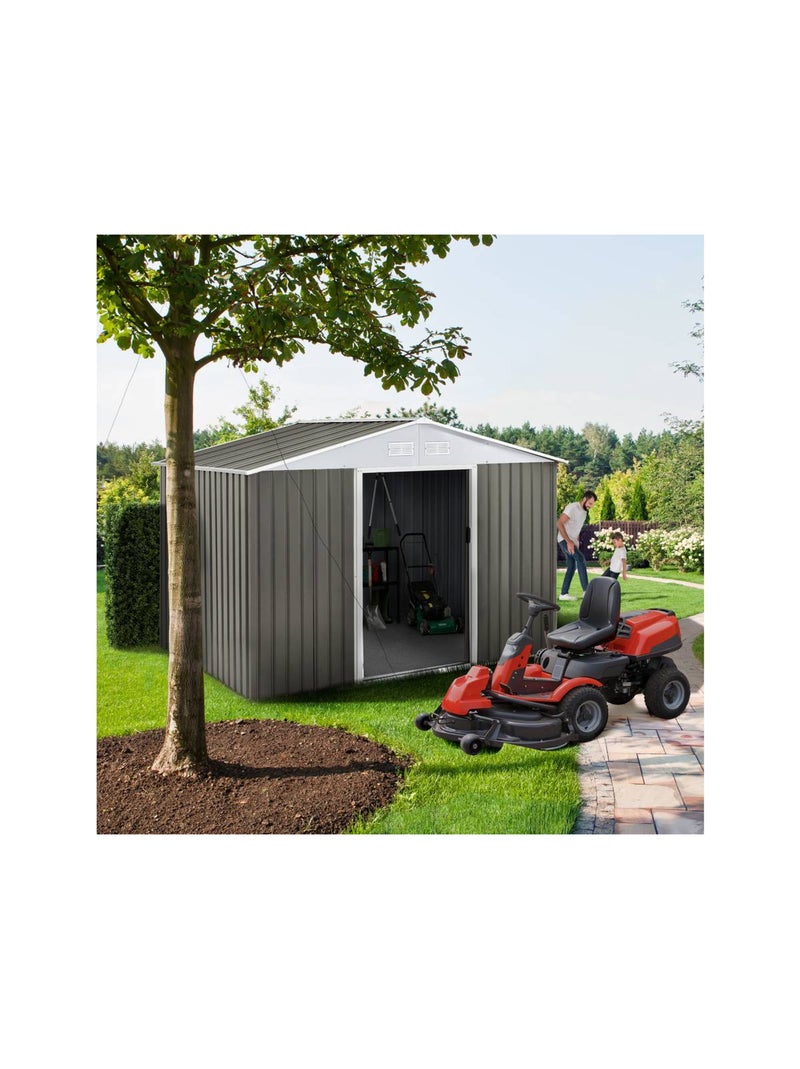 Abri de jardin métal Gris - Kiabi