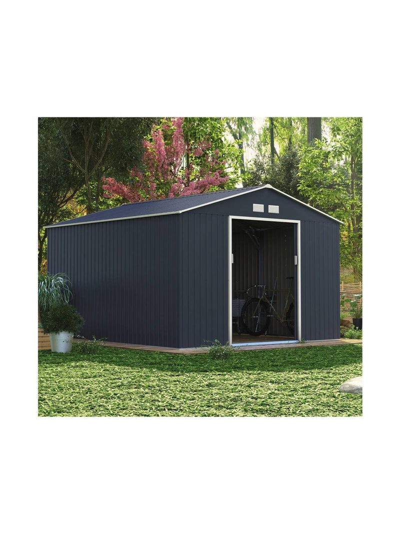 Abri de jardin métal Gris - Kiabi