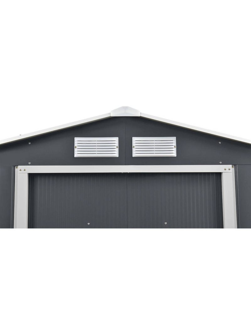Abri de jardin métal Gris - Kiabi
