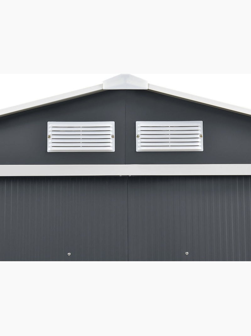Abri de jardin métal Gris - Kiabi