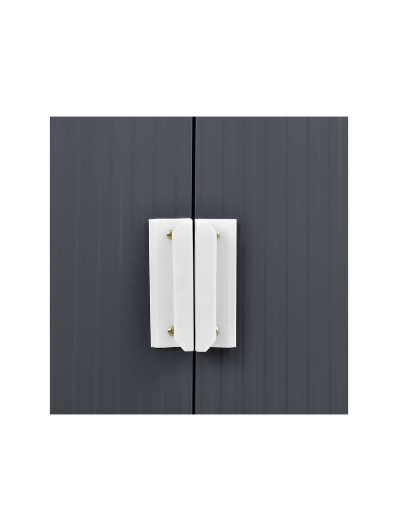 Abri de jardin métal Gris - Kiabi