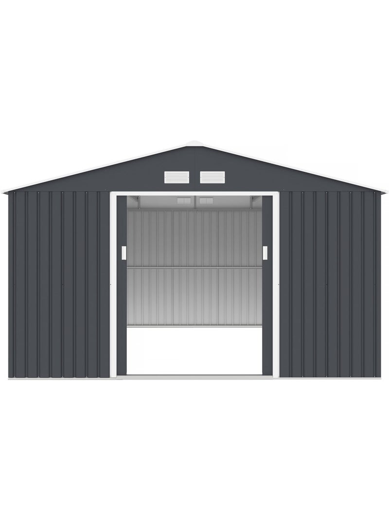 Abri de jardin métal Gris - Kiabi