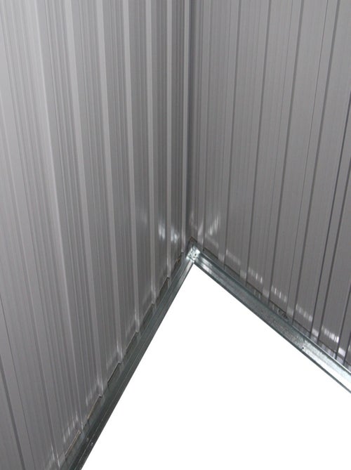 Abri de jardin métal toit plat - Kiabi