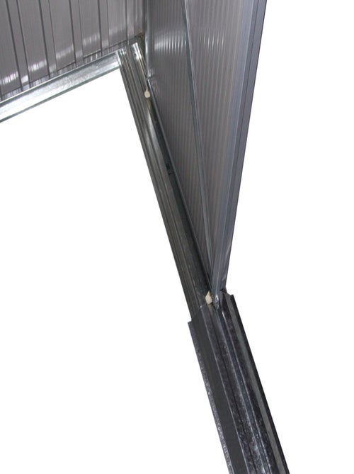 Abri de jardin métal toit plat - Kiabi