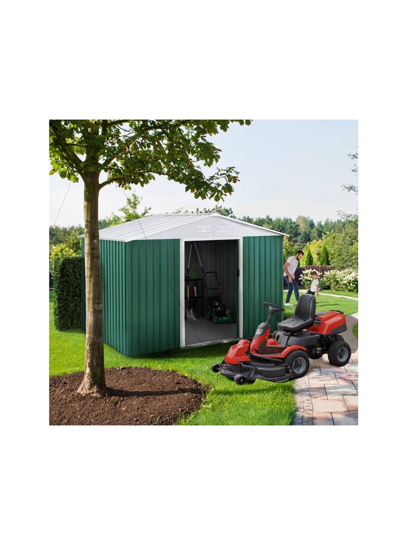Abri de jardin métal Vert - Kiabi