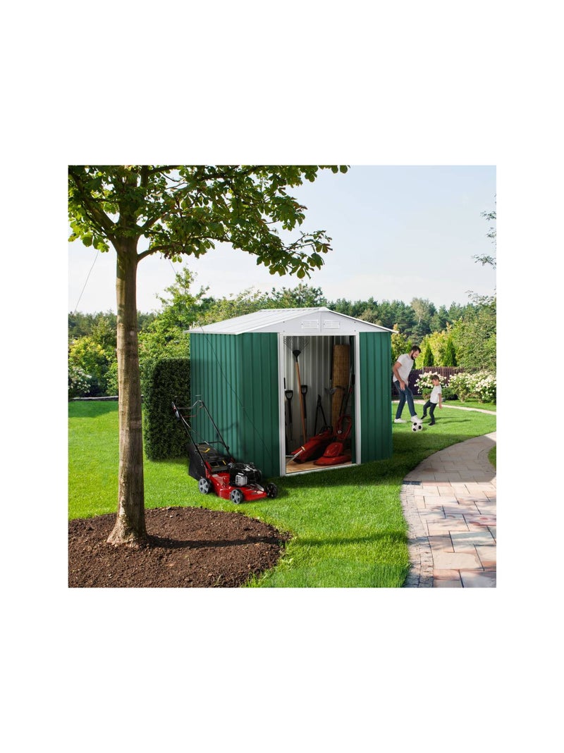 Abri de jardin métal Vert - Kiabi