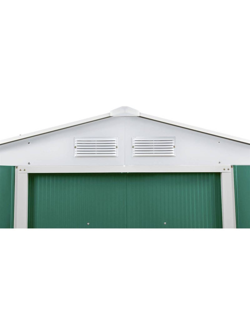 Abri de jardin métal Vert - Kiabi