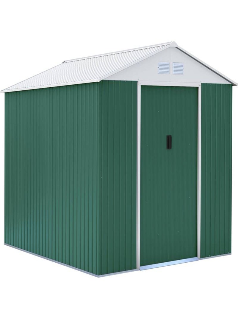 Abri de jardin métal Vert - Kiabi