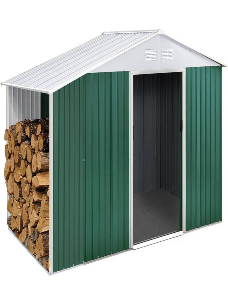 Abri de jardin métal Vert - Kiabi