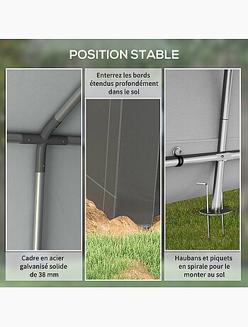 Abri de jardin rangement extérieur