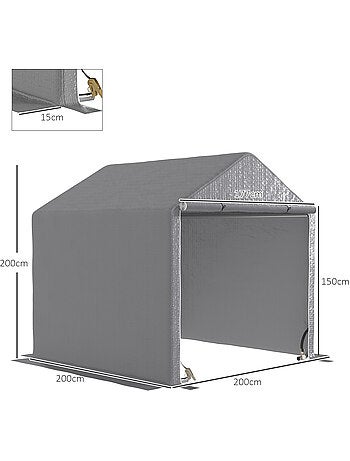 Abri de jardin tente de stockage - izitent
