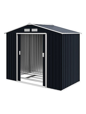 Abri de jardin tôle d'acier