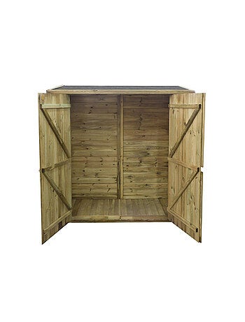 Abri jardin bois adossable
