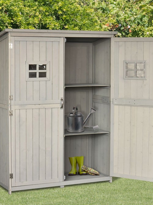 Abri jardin en bois massif - Kiabi
