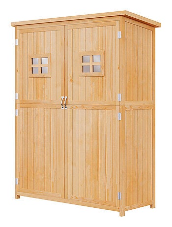 Abri jardin en bois massif