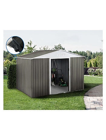 Abri jardin métal