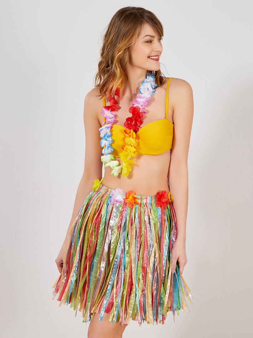 Accessoire jupe hawaïenne - multicolore - Kiabi - 4.00€