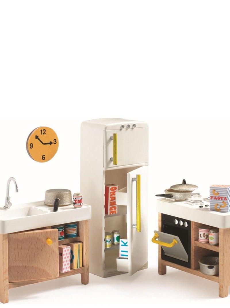 Accessoire maison de poupées : La cuisine N/A - Kiabi
