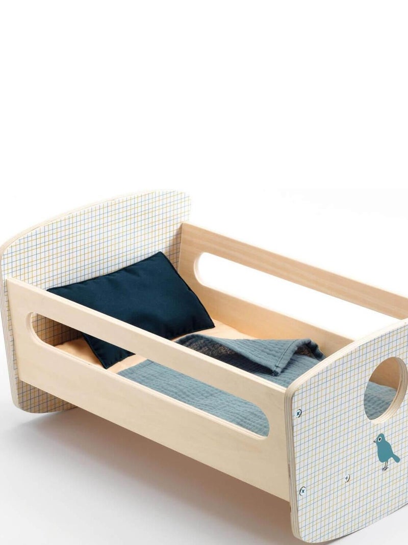 Accessoire pour poupée : Lit à bascule Blue Night N/A - Kiabi