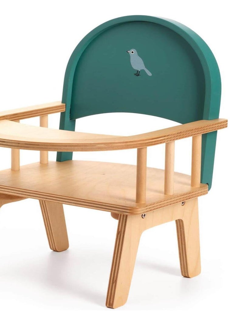 Accessoire pour poupon Poméa 32 cm : Chaise à barreaux N/A - Kiabi