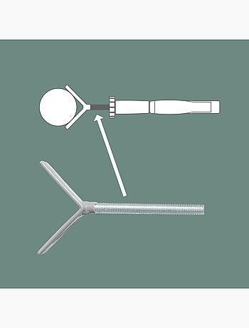 Accessoires de fixation en Y minimalistes pour barrière easySafe+ Roba