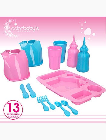 Accessoires de jouets pour bébés avec baignoire colorbaby's