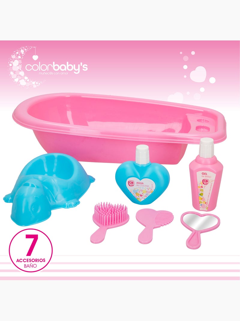 Accessoires de jouets pour bébés avec baignoire colorbaby's N/A - Kiabi