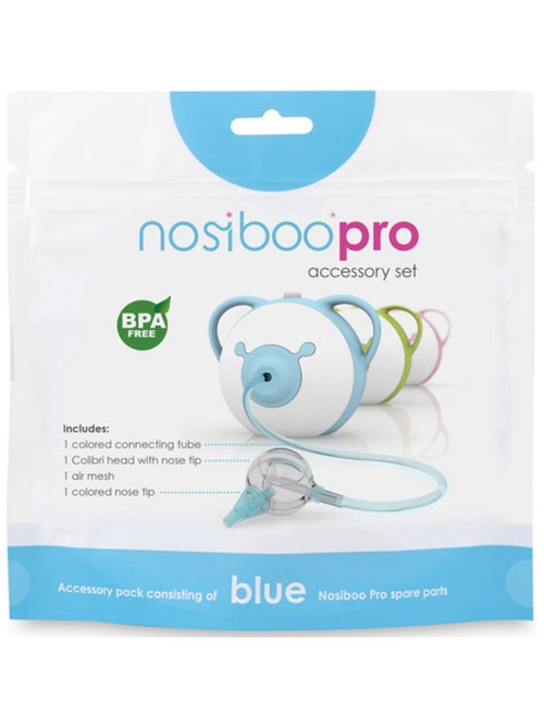 Accessoires pour mouche bébé électrique Nosiboo Pro et Pro 2 bleu - Kiabi