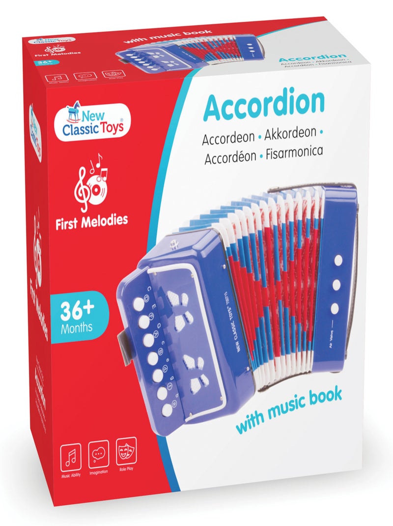 Accordéon bleu Bleu - Kiabi