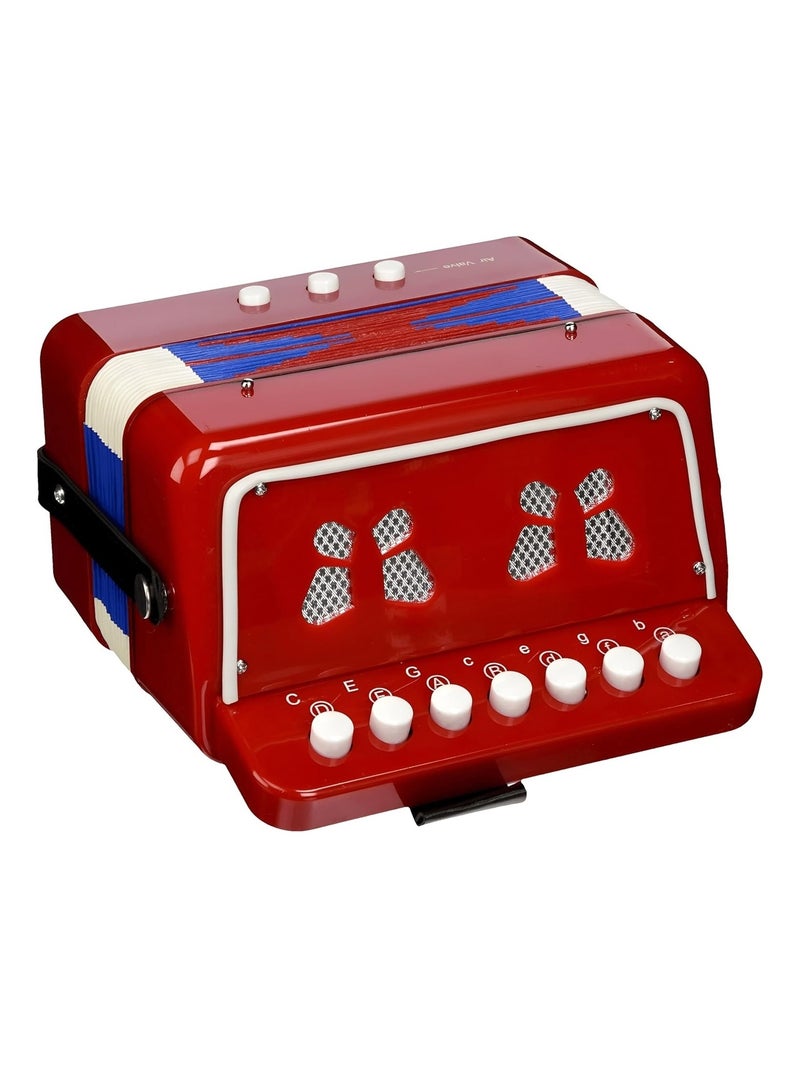 Accordéon jouet d'imitation Rouge - Kiabi