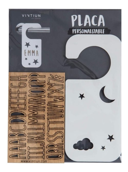 Accroche-porte personnalisable Nuit - Kiabi