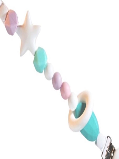 Accroche-Tétine sans BPA Hochet - Kiabi