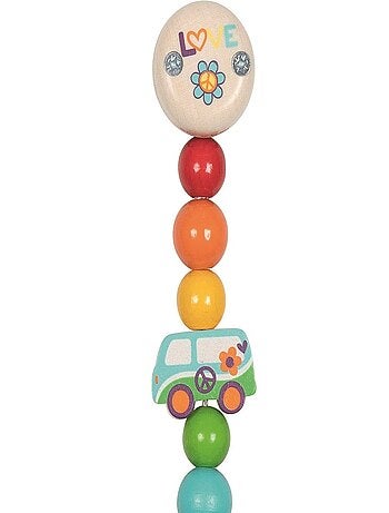 Accroche-tétine van arc-en-ciel