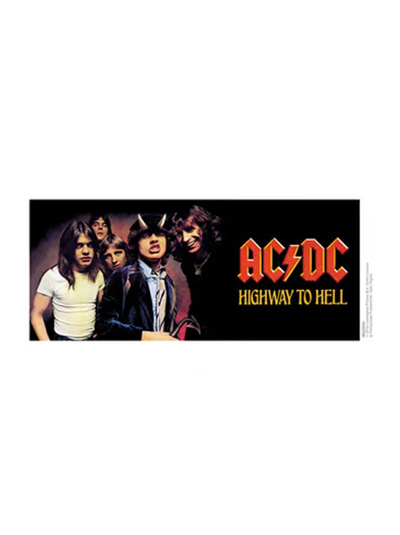 AC/DC - Mug HIGHWAY TO HELL Noir Blanc - Kiabi