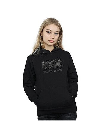 AC/DC - Sweat à capuche BACK IN BLACK