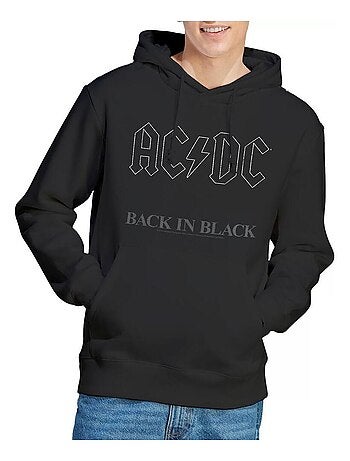 AC/DC - Sweat à capuche BACK IN BLACK